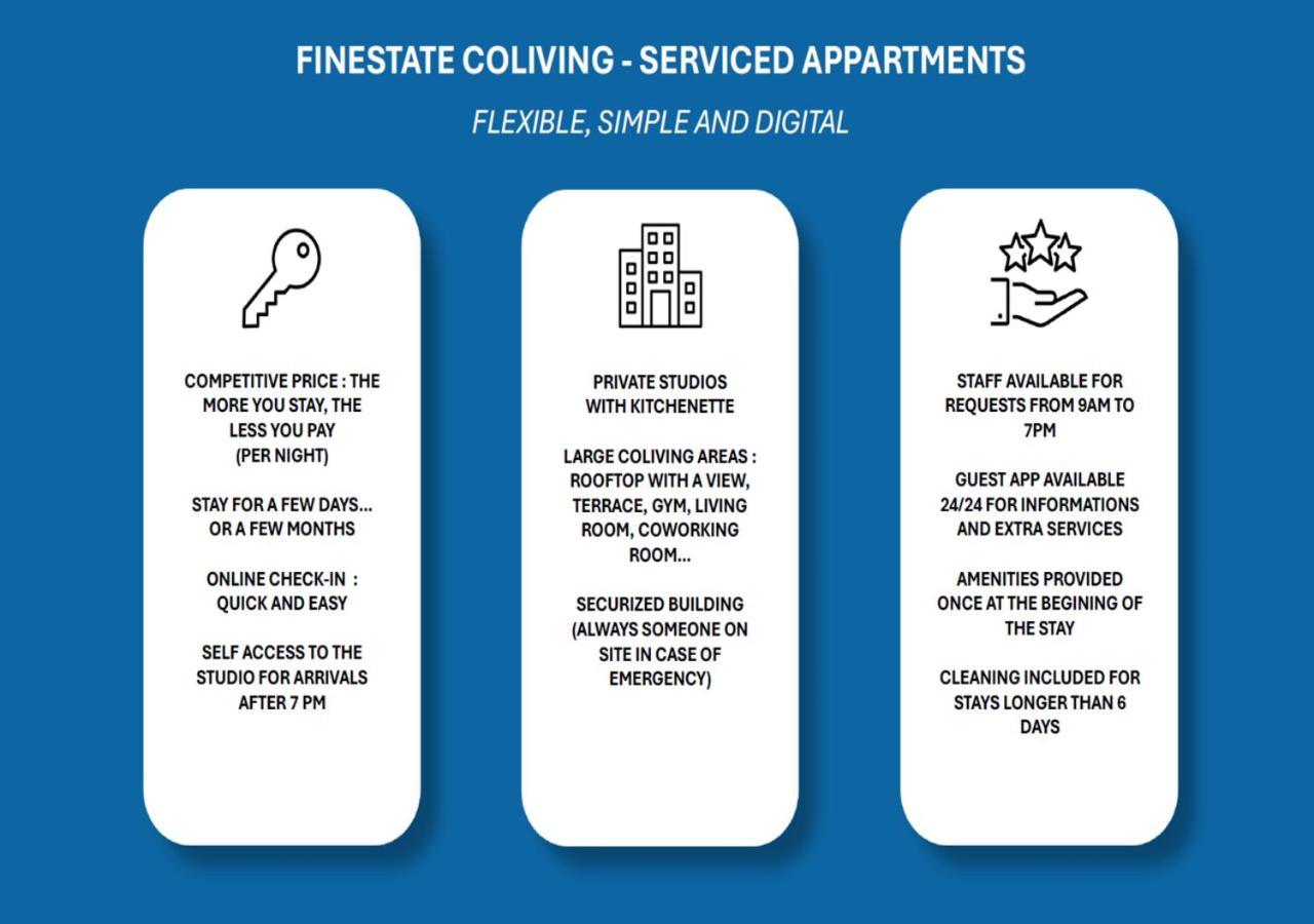 Hotel Finestate Coliving Mairie D'Issy Exterior foto